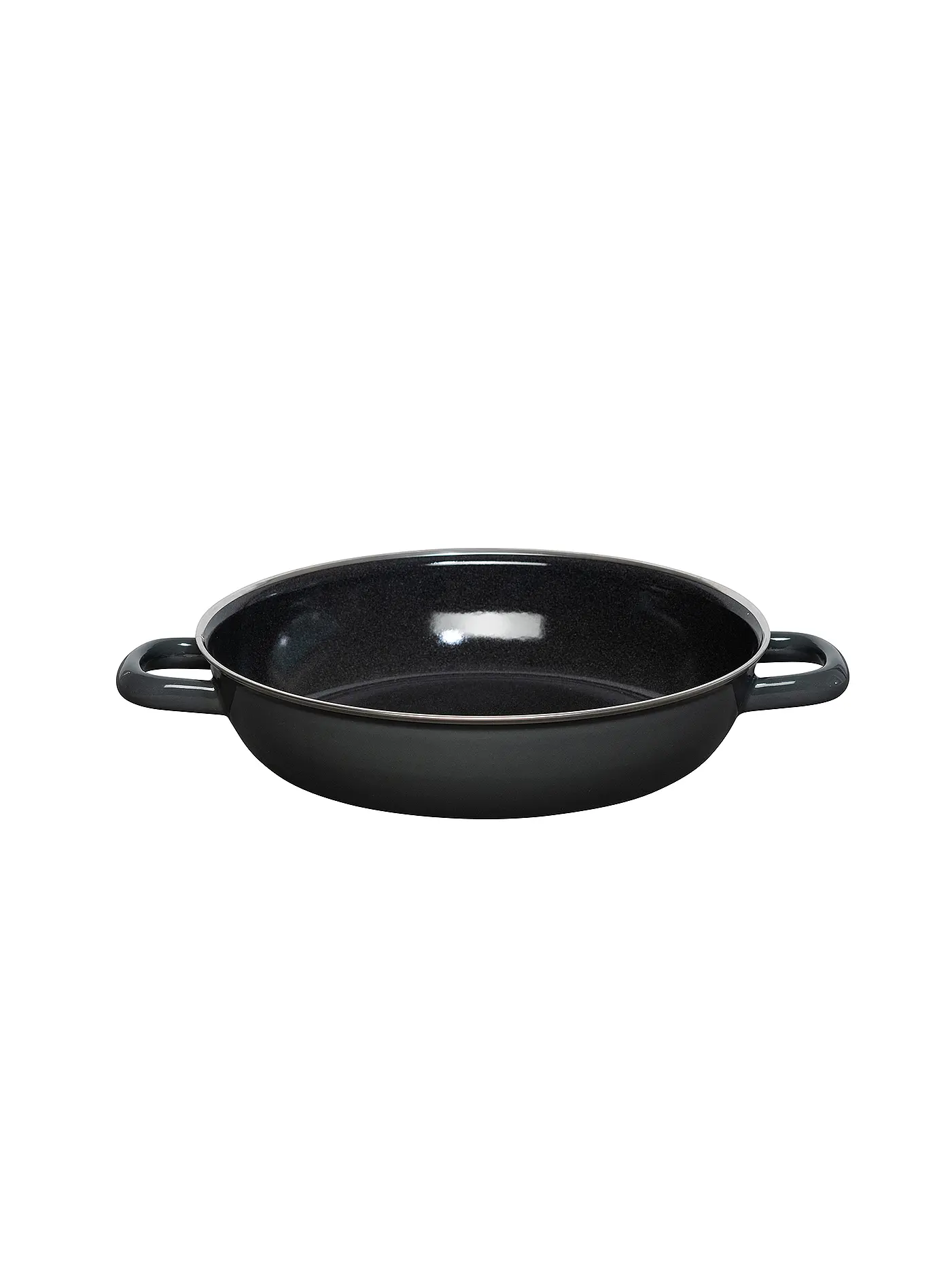 RIESS | Schmorpfanne mit Deckel 24cm NOUVELLE Lemon | grau